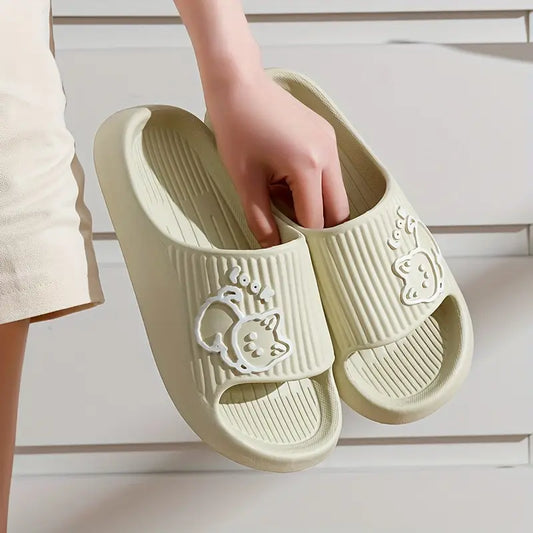 QUIRINDIโข CARTOON PILLOW EVA SLIDES