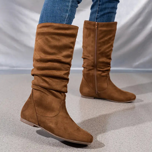 SORENAโข HIGH-TOP SLOUCHY BOOTS