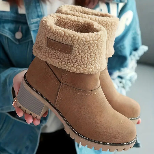 SOLENE™ FAUX FUR LINED WINTER BOOTS