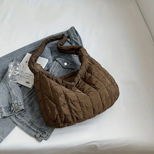 AMELIEโข PUFFER QUILTED CROSSBODY BAG