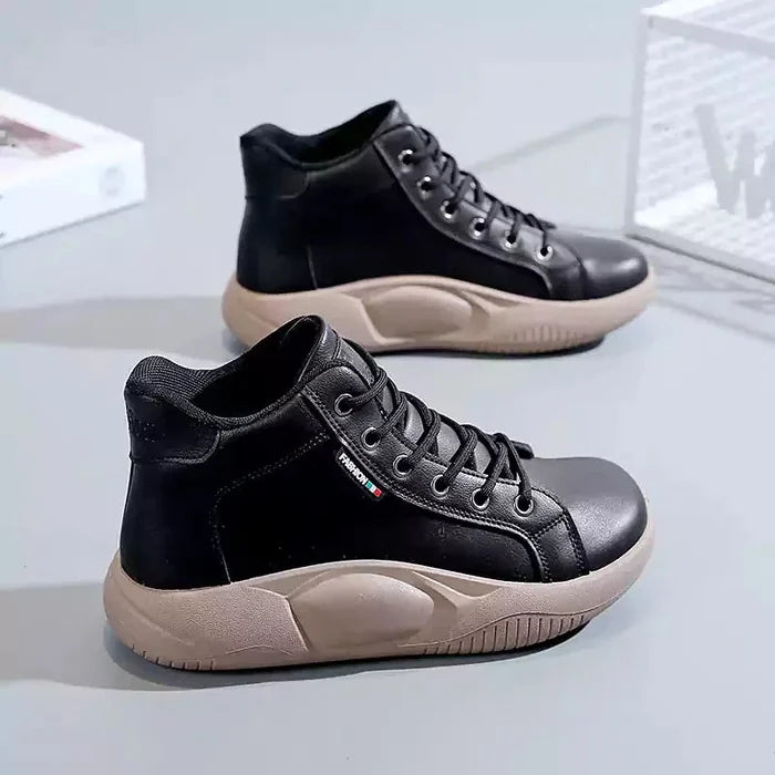 WOMEN'S PREMIUM HIGH TOP THICK SOLE BOOTS - 2025 AUS BEST SELLER