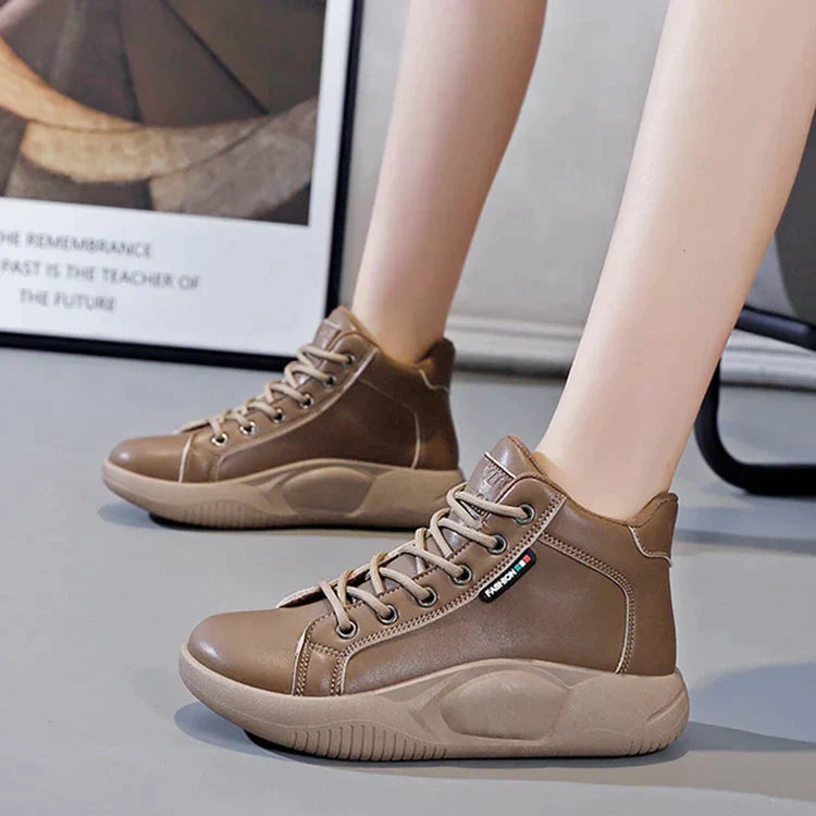 WOMEN'S PREMIUM HIGH TOP THICK SOLE BOOTS - 2025 AUS BEST SELLER