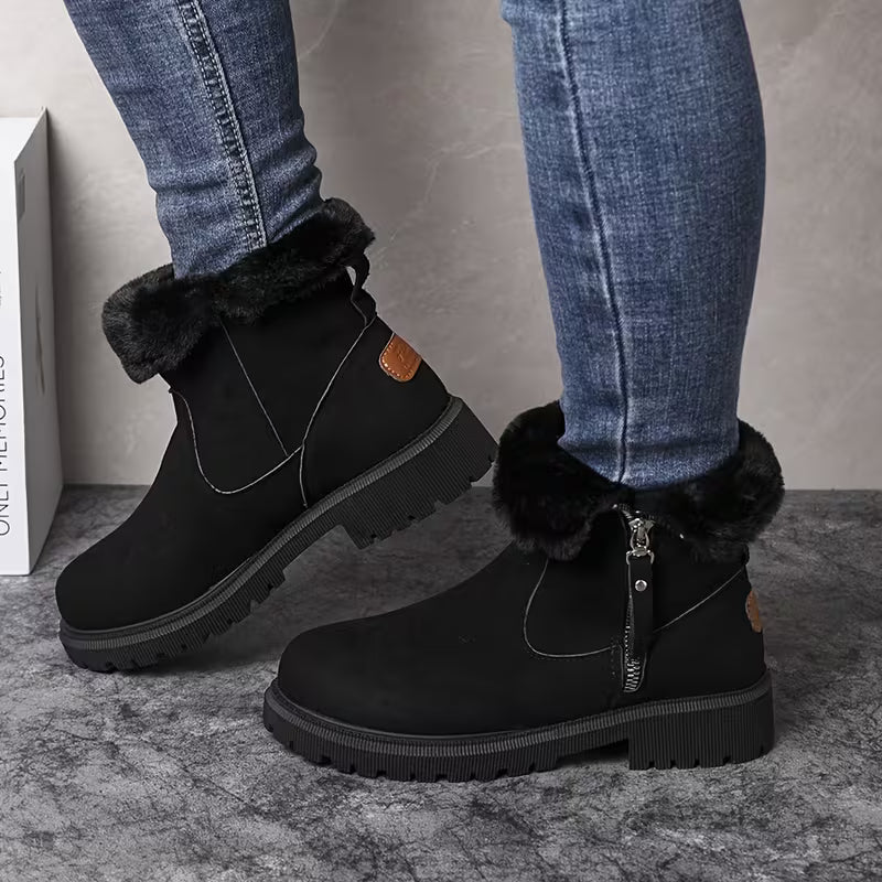 SKYES™ WOMEN'S COZY PLUSH OUTDOOR WARM BOOTS