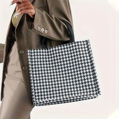 MAYA™ CHECKERED TOTE BAG