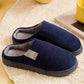 JENNIE™ CASUAL SOLID COLOR SOFT COZY HOUSE SLIPPERS