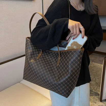 OLIVIA™ LARGE CAPACITY VINTAGE PATTERN TOTE BAG