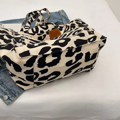 ADELA™ COW PRINT TOTE BAG