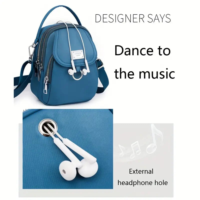 ONYX ESSENTIALS™ NYLON CROSSBODY BAG