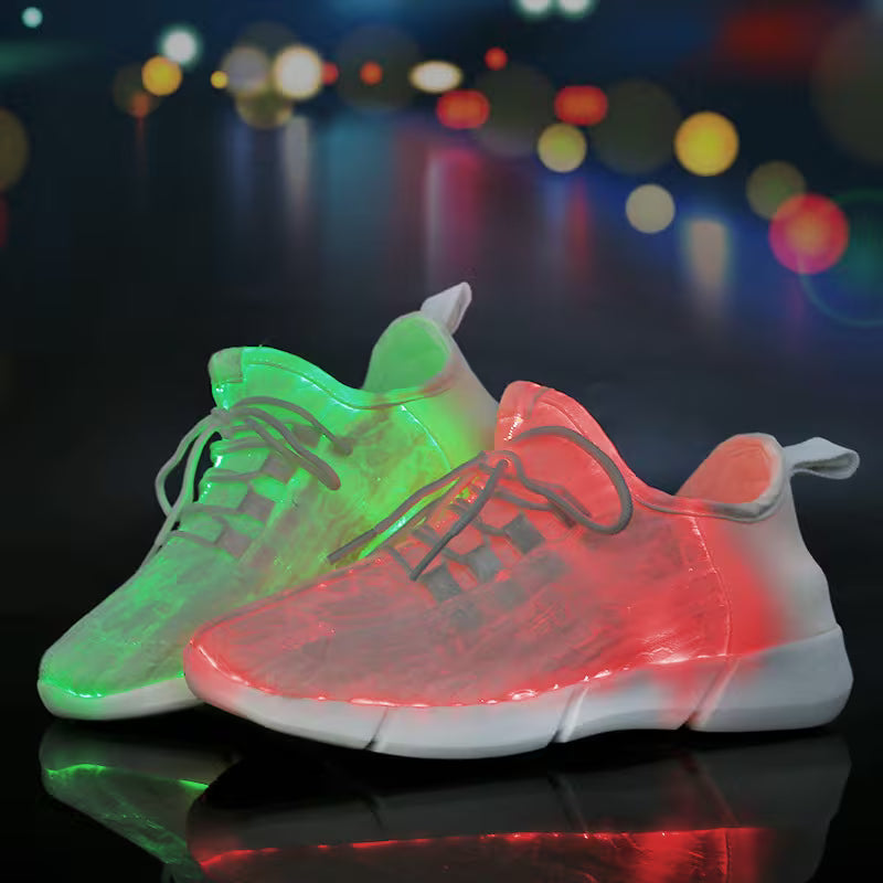 MATILDA™ FIBER OPTIC GLOWING SNEAKERS