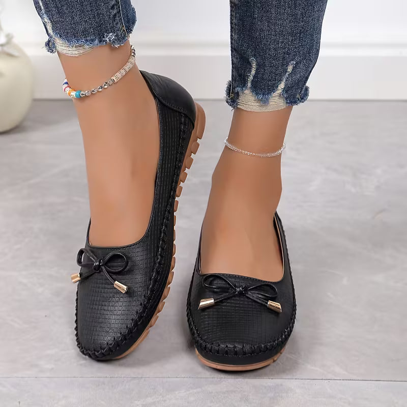 MIRA | FLEX-STEP CASUAL BOW LOAFERS