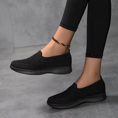 CHLOE™ MESH SLIP-ON FLAT SHOES