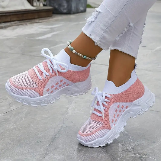 KENZIE™ WOMEN'S BREATHABLE KNIT SNEAKERS