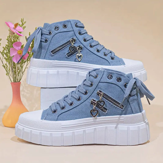 BRONTIE™ WOMEN'S HIGH-TOP FASHION SNEAKERS