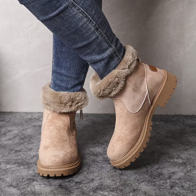 SKYES™ WOMEN'S COZY PLUSH OUTDOOR WARM BOOTS