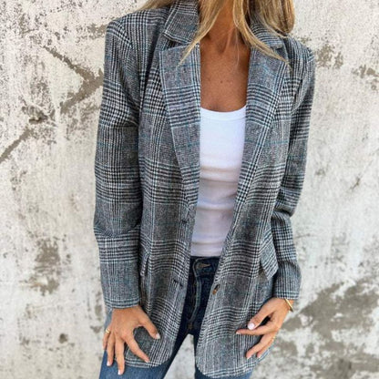 VIENNA™ | CLASSIC CHECKED BLAZER