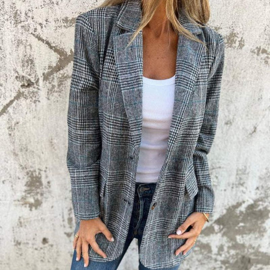 VIENNA™ | CLASSIC CHECKED BLAZER