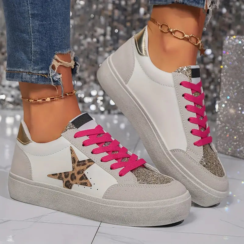 SEQUIN STAR™ TRENDY FASHIONABLE ORTHO SNEAKERS