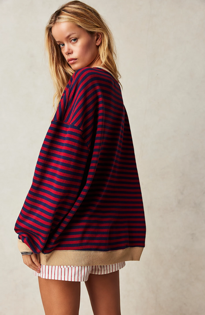 REBECCA - STRIPED SWEATER