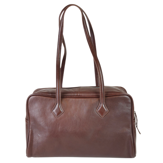 ADELINA AUTUMN TOTE BAG - Structured Flor Leather