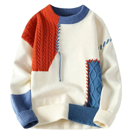 MARLEY™ | RETRO COLOUR-BLOCK KNIT