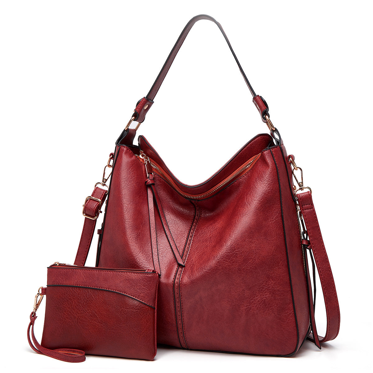 GENEVIEVE AUTUMN HOBO BAG - Anti-Theft & Luxury Leather