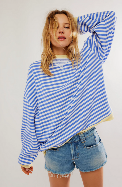 REBECCA - STRIPED SWEATER