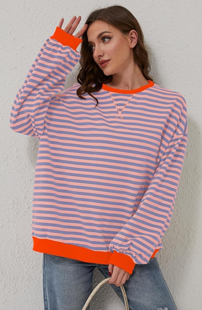REBECCA - STRIPED SWEATER