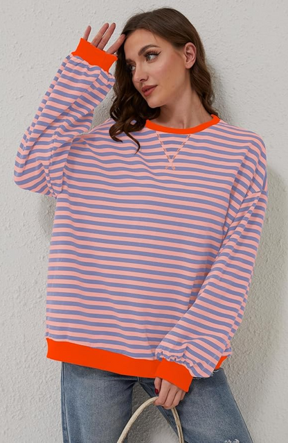 REBECCA - STRIPED SWEATER