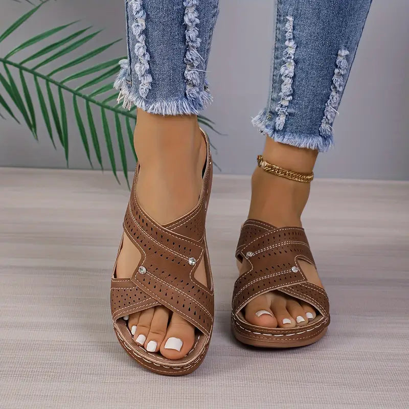 ELYSIA™ WOMEN'S COMFORTABLE WEDGE HEEL SANDALS