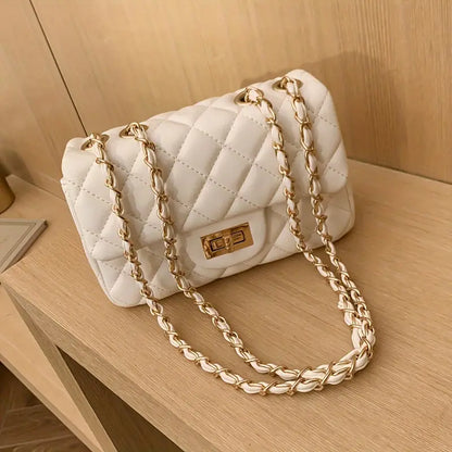 VIVIENNE™ LUXURY ARGYLE QUILTED CROSSBODY BAG