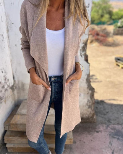 MILENA™ | LAPELLED CASUAL CARDIGAN