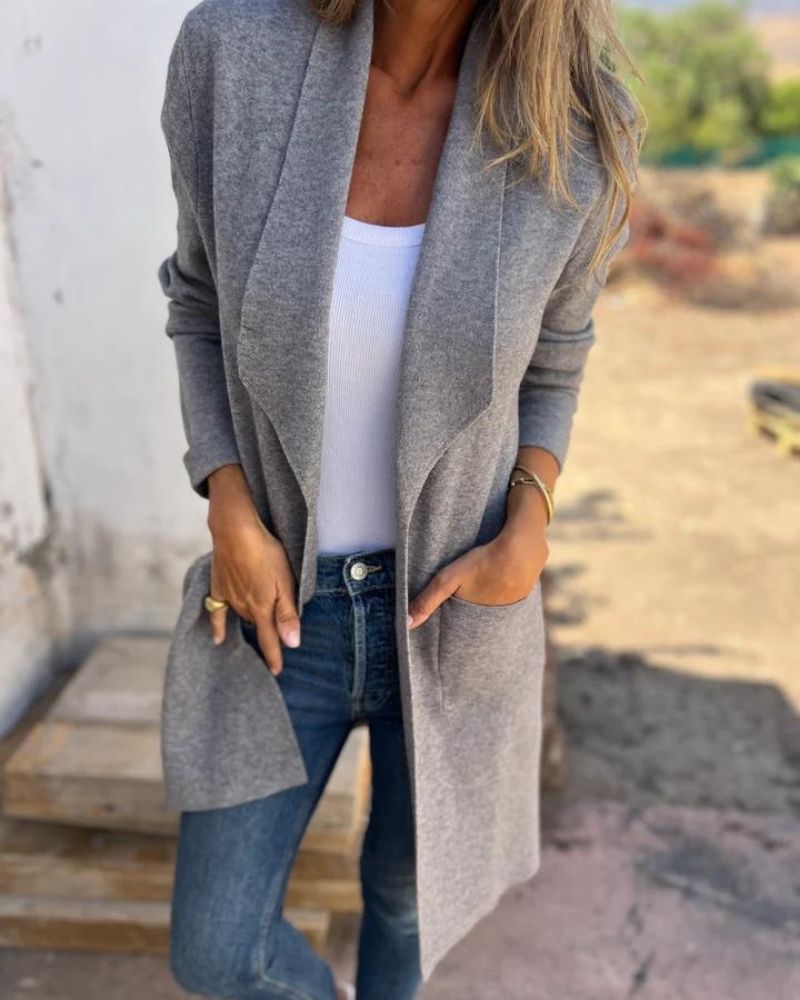 MILENA™ | LAPELLED CASUAL CARDIGAN