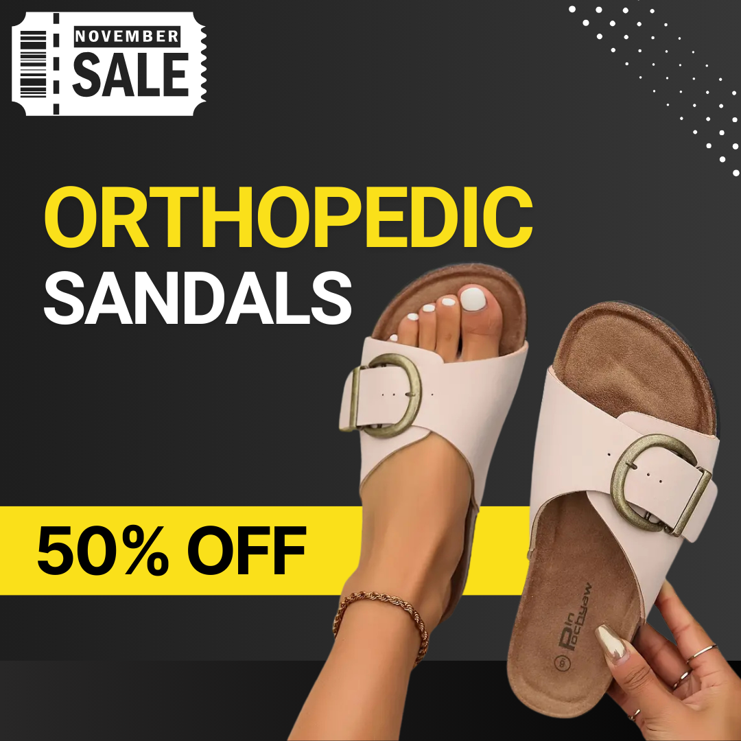 CAIRNS™ WOMEN'S THICK ORTHOPEDIC SANDALS 🎁 NOVEMBER SALE