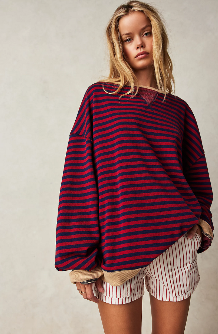 REBECCA - STRIPED SWEATER