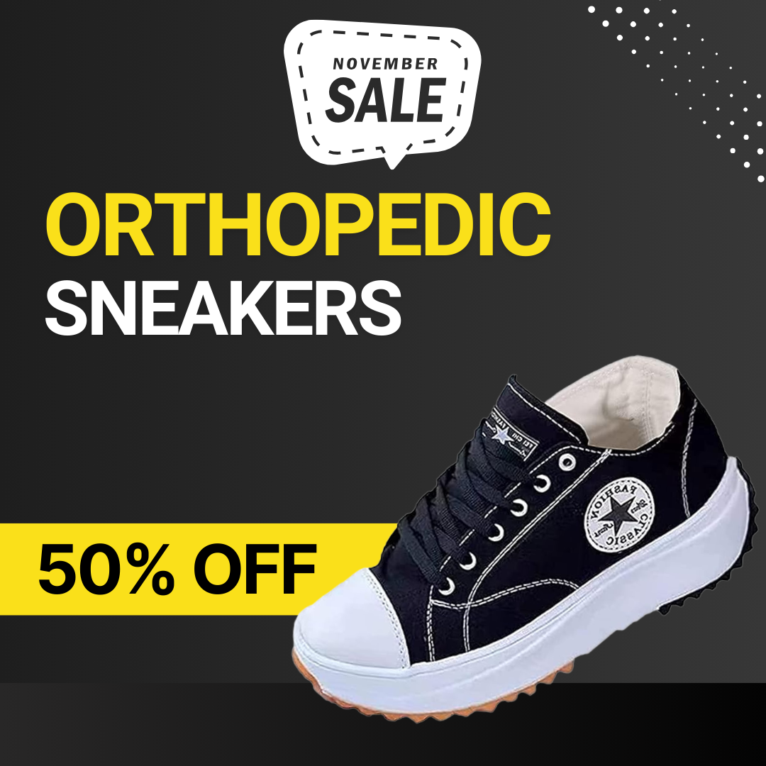 FASHION STAR™ TRENDY ORTHOPEDIC SNEAKERS 🎁 NOVEMBER SALE