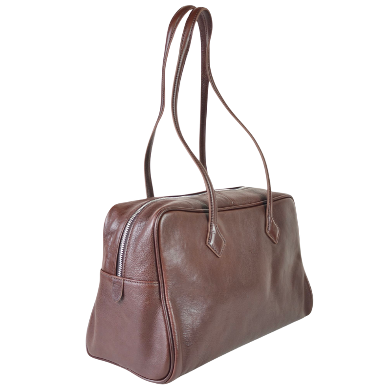 ADELINA AUTUMN TOTE BAG - Structured Flor Leather