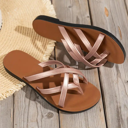 ADINA™ WOMEN'S FASHION SLIP-ON BEACH SANDALS