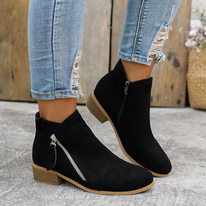 CILARA AUTUMN BOOTS - Pointed Toe & Mid-Heel