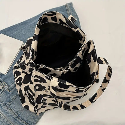 ADELA™ COW PRINT TOTE BAG