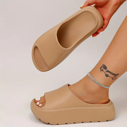 SIAH™ WOMEN'S NEON PLATFORM SLIDES