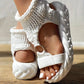 COONDLE™ CROCHET PLATFORM SANDALS