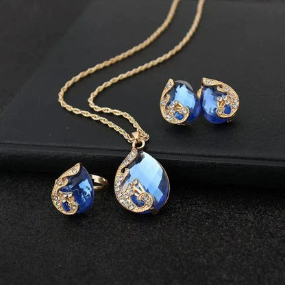 MAREE™ BLUE CRYSTAL SET
