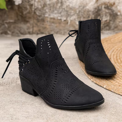 KORAS™ WOMEN'S HOLLOW-OUT PERSONALITY BOOTS