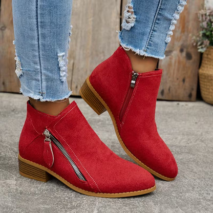 CILARA AUTUMN BOOTS - Pointed Toe & Mid-Heel