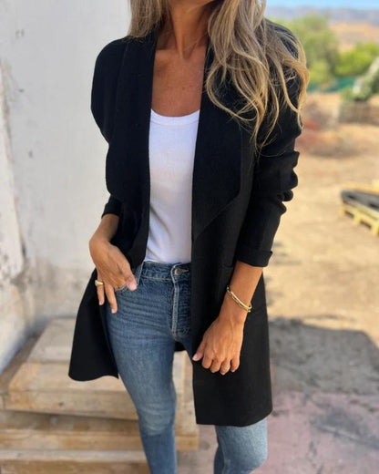 MILENA™ | LAPELLED CASUAL CARDIGAN