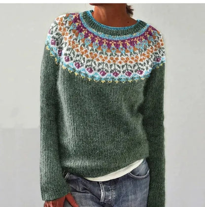 BLYTHE - COZY NORDIC WINTER SWEATER