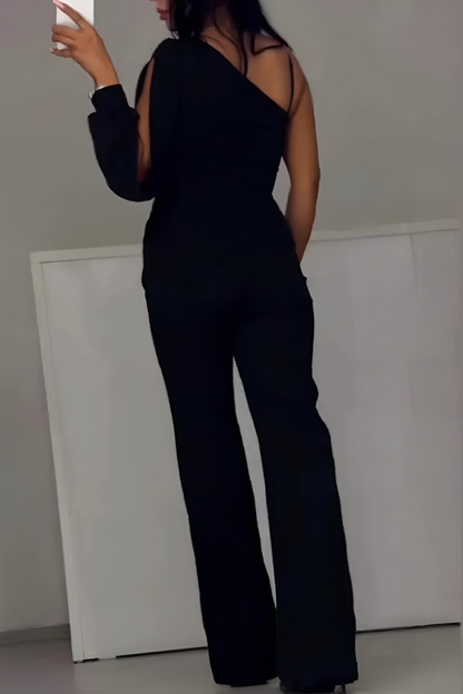 SOFIA - ELEGANT JUMPSUIT WITH GLITTER DETAILS