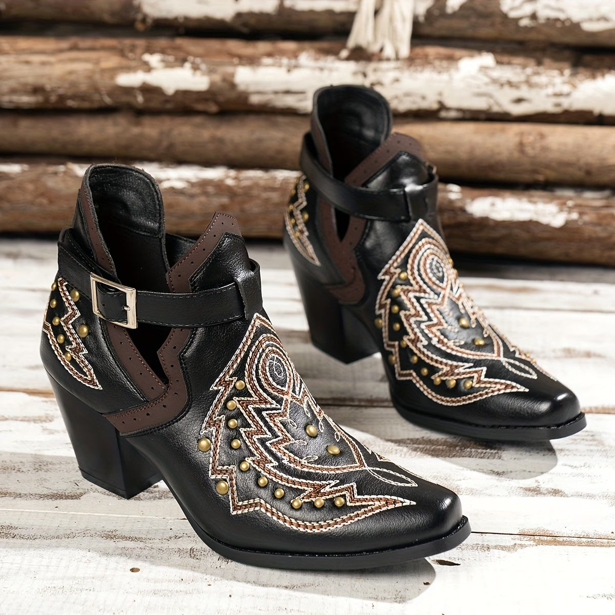 MATILDA™ WOMEN'S BOHEMIAN VINTAGE SLIP-ON ANKLE BOOTS