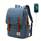 EMMA™ VINTAGE NYLON LAPTOP BACKPACK