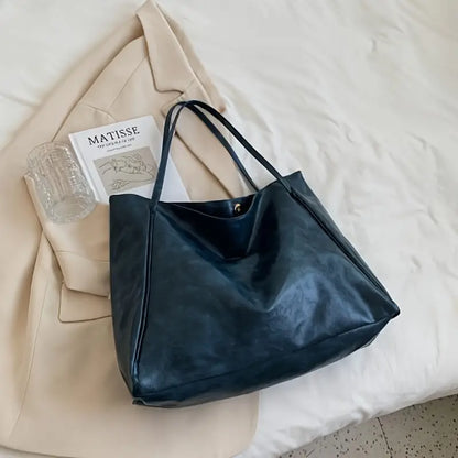 LILY™ RETRO SOLID COLOR TOTE BAG